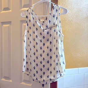 Wishful Park tank blouse, size M